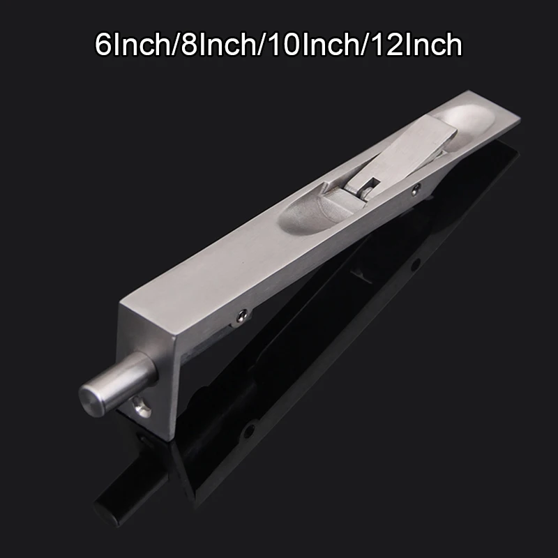 BRAND NEW 2PCS SUS304 Stainless Steel Hidden Security Door Bolts Lever Action Flush Latch Slide Concealed Double Open Door Bolts
BRAND NEW 2PCS SUS304 Stainless Steel Hidden Security Door Bolts Lever Action Flush Latch Slide Concealed Double Open Door Bolts