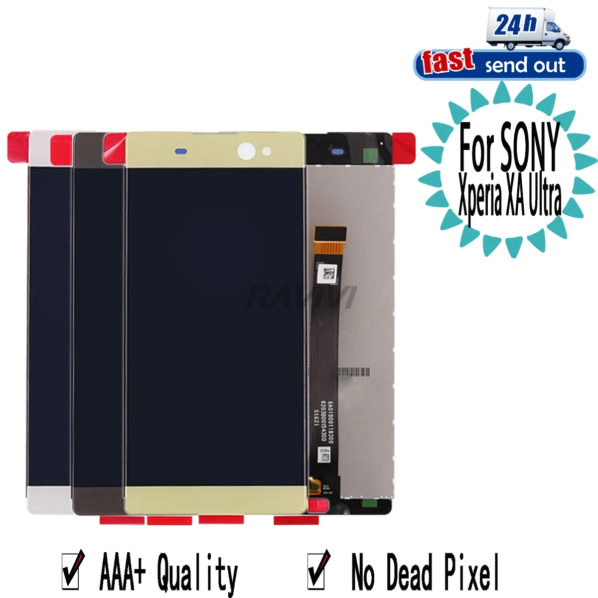 6.0" XA Ultra LCD For Sony Xperia XA Ultra LCD Display LCD Display F3211 F3212 Touch Screen Digitizer Assembly Replacement
6.0" XA Ultra LCD For Sony Xperia XA Ultra LCD Display LCD Display F3211 F3212 Touch Screen Digitizer Assembly Replacement