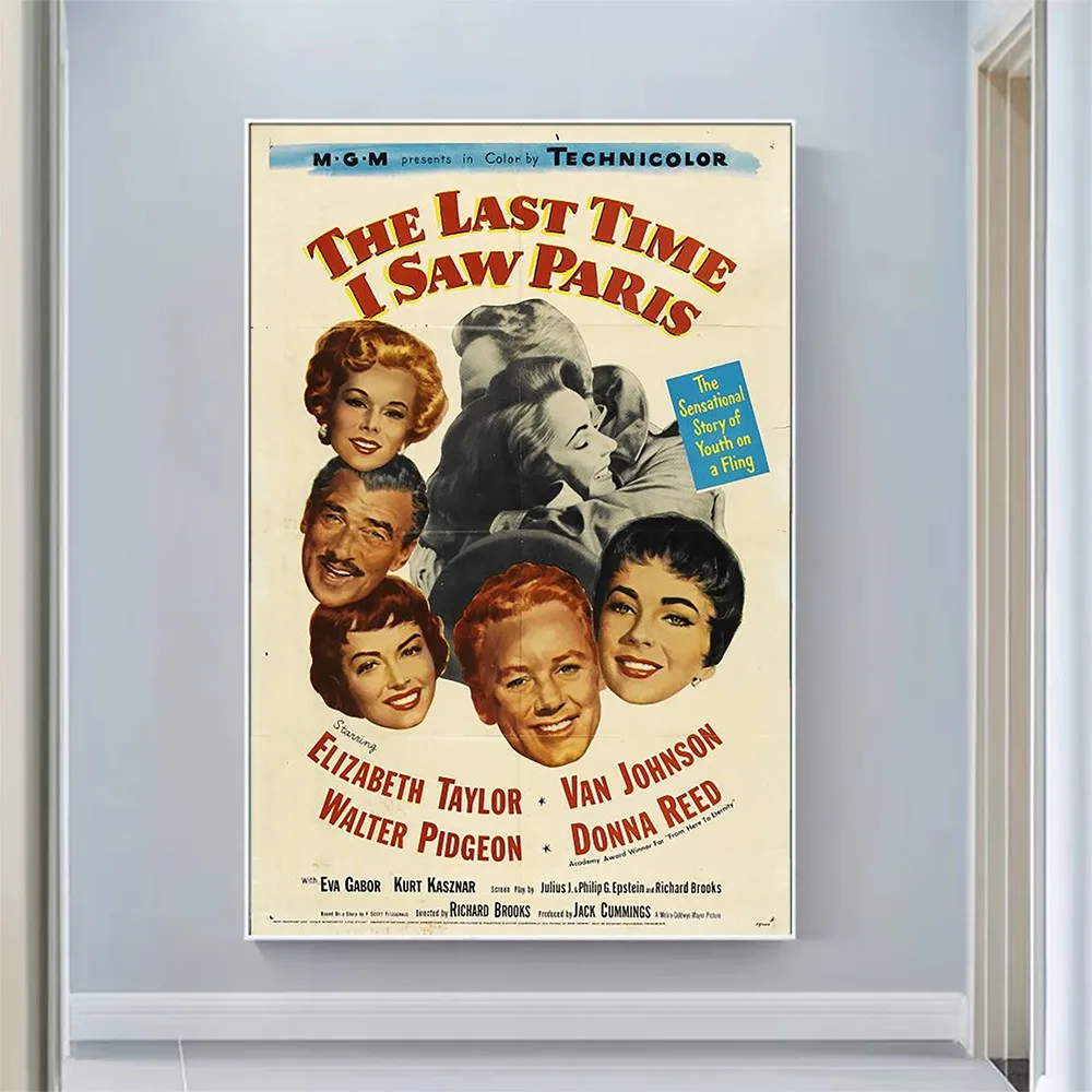 V2243 The Last Time I Saw Paris Vintage Classic Movie Wall Silk Cloth HD Poster Art Home Decoration Gift
V2243 The Last Time I Saw Paris Vintage Classic Movie Wall Silk Cloth HD Poster Art Home Decoration Gift