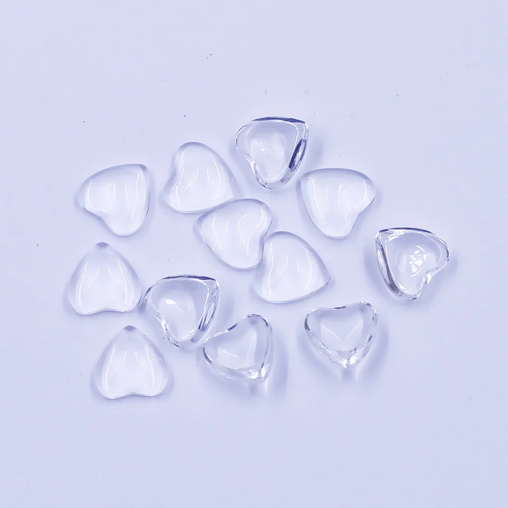 Dome Seals Cabochon Heart Love Flat Back Transparent Glass For Jewelry DIY Finding 10mm
Dome Seals Cabochon Heart Love Flat Back Transparent Glass For Jewelry DIY Finding 10mm