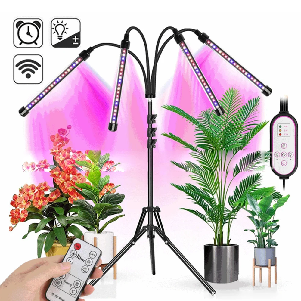 Full Spectrum Phyto Lamp 80 Leds Grow Lights with Tripod Plant Light For Indoor Vegetable Flower Seedling
Full Spectrum Phyto Lamp 80 Leds Grow Lights with Tripod Plant Light For Indoor Vegetable Flower Seedling