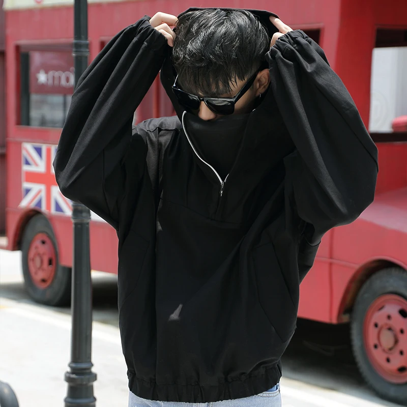 Korean style loose casual hooded jacket bat shirt loose jacket Europe and the United States high street Harajuku style large siz
Korean style loose casual hooded jacket bat shirt loose jacket Europe and the United States high street Harajuku style large siz