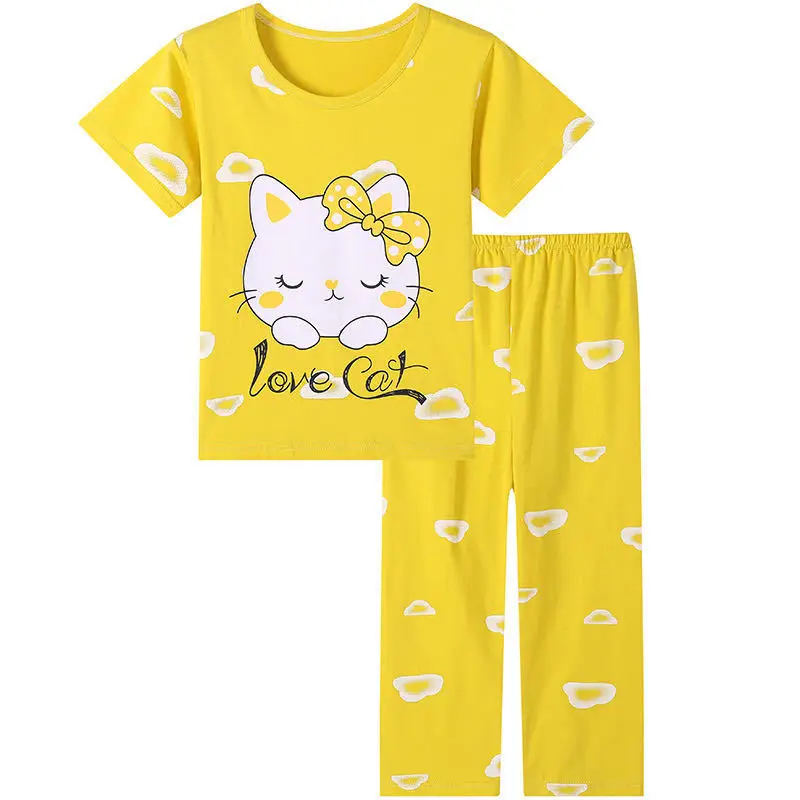 Hello Kitty Cartoon Cotton Girls Pajamas Spring and Autumn Baby Comfortable Home Clothes Summer Thin Children's Two-Piece Suit
Hello Kitty Cartoon Cotton Girls Pajamas Spring and Autumn Baby Comfortable Home Clothes Summer Thin Children's Two-Piece Suit