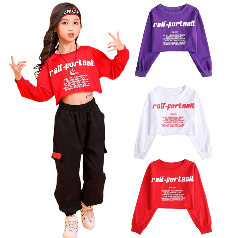 Hip Hop Style Tops Crop Teens for Girls Street Clothes Cool Girl Cotton T-shirt Fashion Teenage Girls Clothing For 4-16 Year Old
Hip Hop Style Tops Crop Teens for Girls Street Clothes Cool Girl Cotton T-shirt Fashion Teenage Girls Clothing For 4-16 Year Old