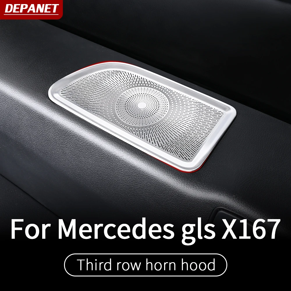 Third-row speaker cover For 2020-2025 Mercedes gls x167 gls 450 450 500 exterior decoration accessories
Third-row speaker cover For 2020-2025 Mercedes gls x167 gls 450 450 500 exterior decoration accessories