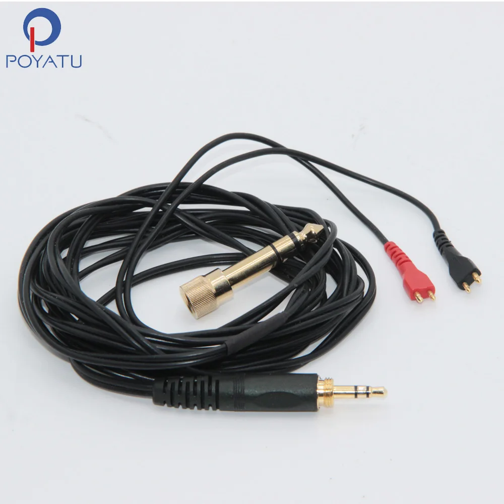 Сменный кабель Poyatu HD 520 для наушников Sennheiser HD520 HD530 HD540, аудиокабель, провод с разъемом 3,5/6,35 мм
Сменный кабель Poyatu HD 520 для наушников Sennheiser HD520 HD530 HD540, аудиокабель, провод с разъемом 3,5/6,35 мм