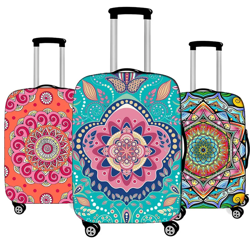 Mandala Flower Stretch Luggage Cover Suitcase Covers Travel Accessories Printed Striped Dust Cover 18''-20'' Protective Case
Mandala Flower Stretch Luggage Cover Suitcase Covers Travel Accessories Printed Striped Dust Cover 18''-20'' Protective Case