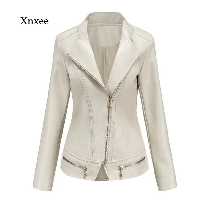 2021 Spring Women's Fashion Luxury Leather Jacket Women's Motorcycle Motorcycle Zipper Jacket Fashion Women's Jacket
2021 Spring Women's Fashion Luxury Leather Jacket Women's Motorcycle Motorcycle Zipper Jacket Fashion Women's Jacket
