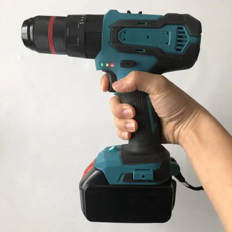 13MM Multifunctional Brushless Professional Lithium Electric Drill Impact/ Hole Drilling Ice Large Torque Drilling(No battery)
13MM Multifunctional Brushless Professional Lithium Electric Drill Impact/ Hole Drilling Ice Large Torque Drilling(No battery)