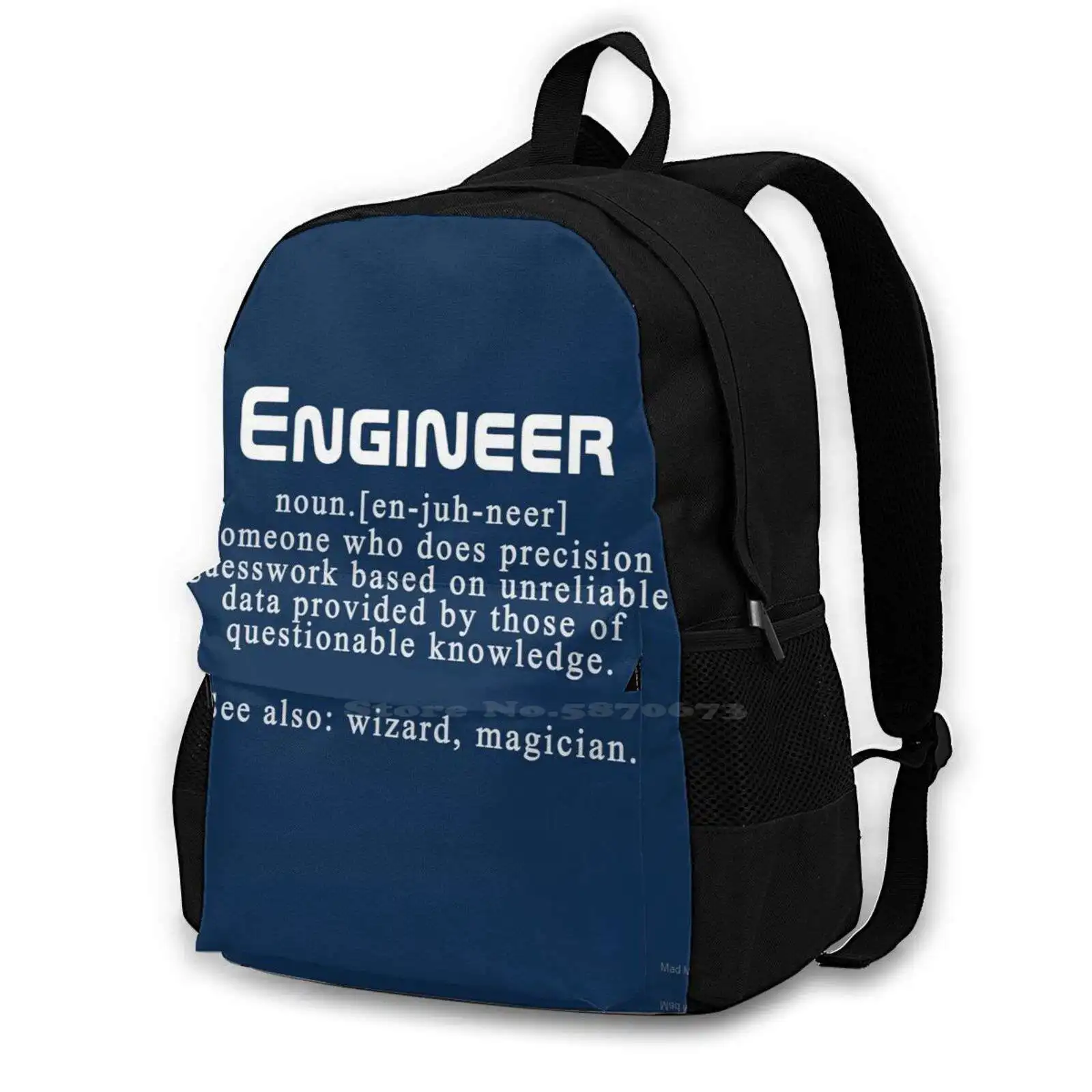 Meaning Of The Word " Engineer " Travel Laptop Bagpack School Bags Computer It I T Electrical Mechanical Civil Environment
Meaning Of The Word " Engineer " Travel Laptop Bagpack School Bags Computer It I T Electrical Mechanical Civil Environment