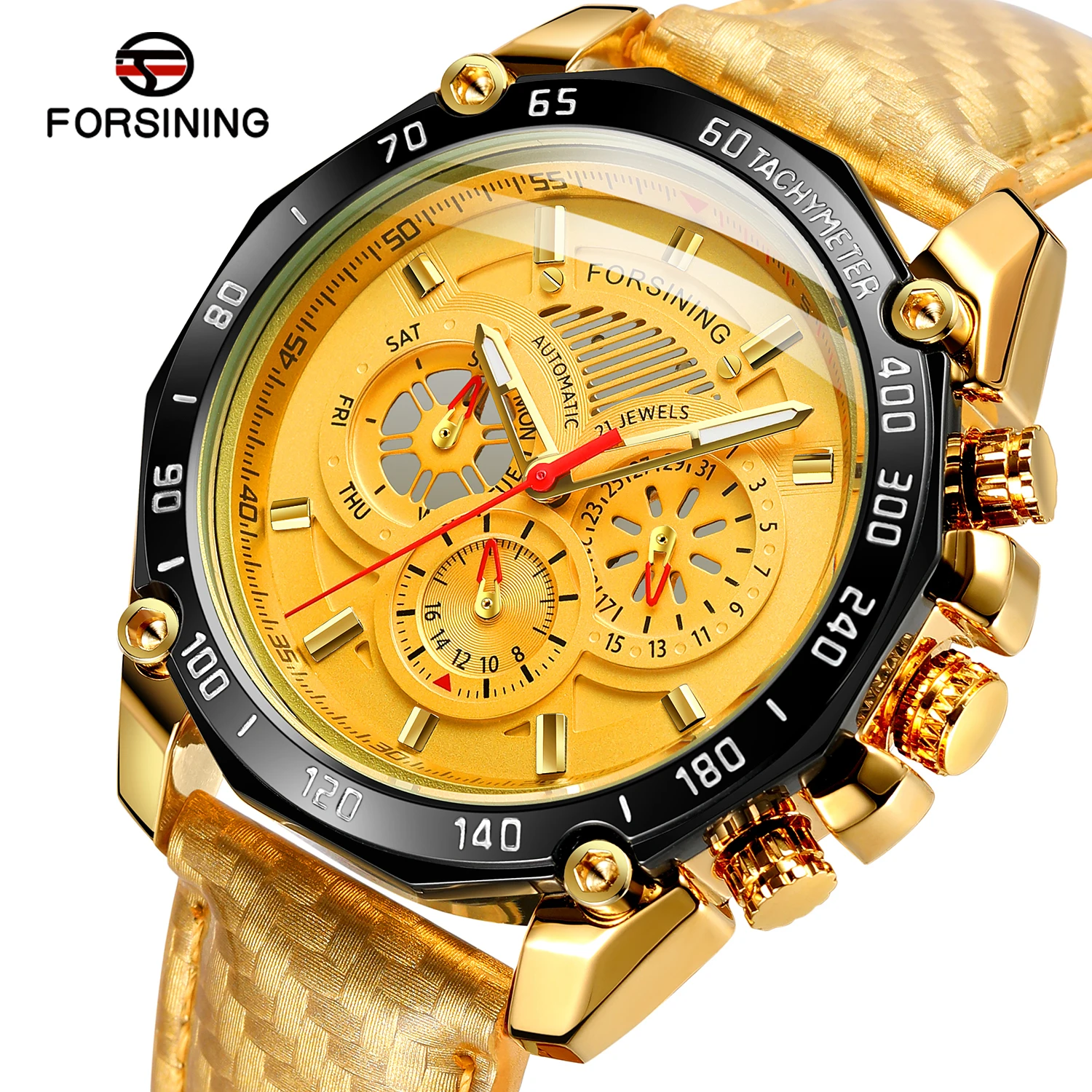 Forsining New Watch High Quality Leather Men Automatic Movement Mechanical Wristwatch Luxury Men's Watches Relogio Masculi
Forsining New Watch High Quality Leather Men Automatic Movement Mechanical Wristwatch Luxury Men's Watches Relogio Masculi