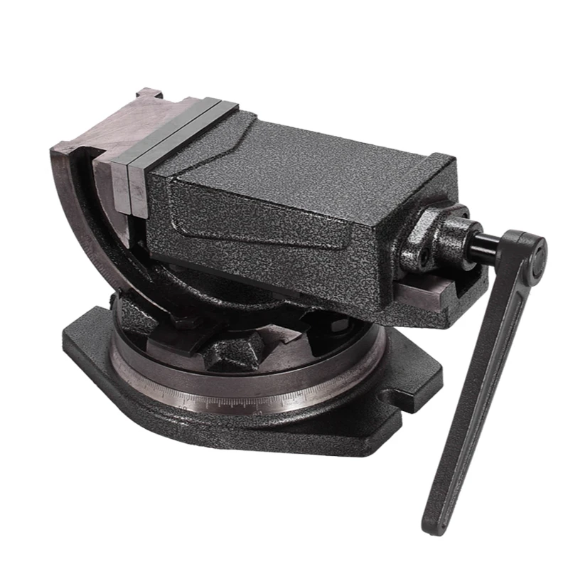 4 Inch Tilting Angle Solid Flat Tongs 360-Degree Rotary Precision Taper Vise Precision Fat Tongs Milling Vise
4 Inch Tilting Angle Solid Flat Tongs 360-Degree Rotary Precision Taper Vise Precision Fat Tongs Milling Vise
