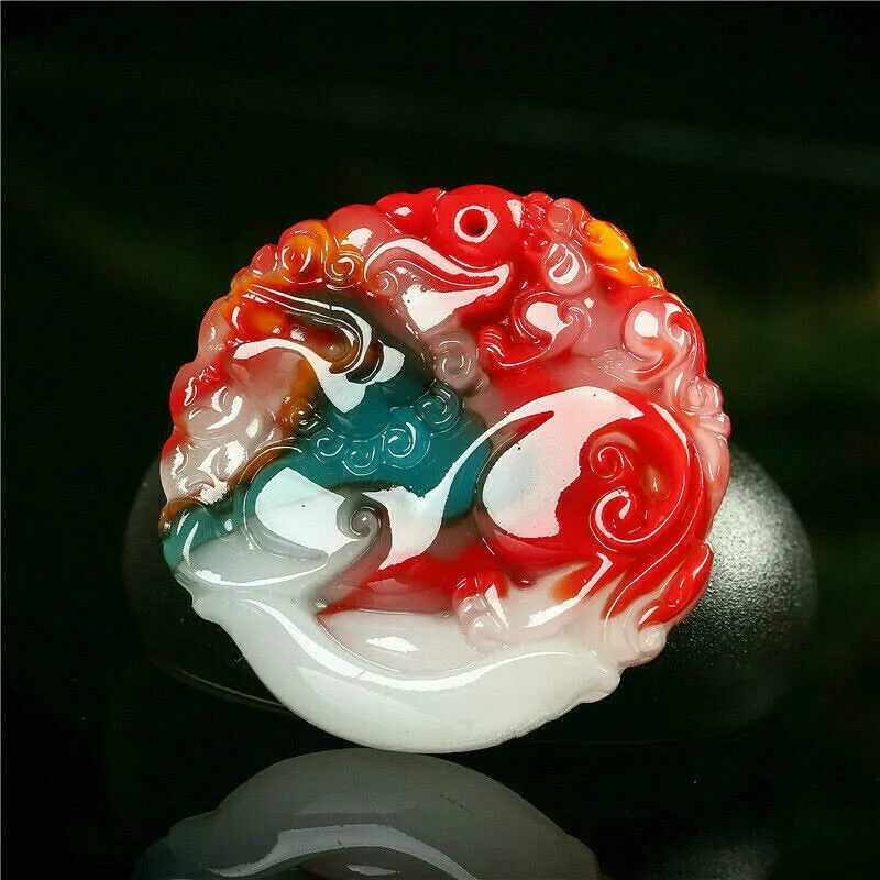 Natural Color Jade Pixiu Pendant Necklace Chinese Hand-Carved Charm Jewelry Tiger Fashion Amulet Accessories for Men Women Gifts
Natural Color Jade Pixiu Pendant Necklace Chinese Hand-Carved Charm Jewelry Tiger Fashion Amulet Accessories for Men Women Gifts