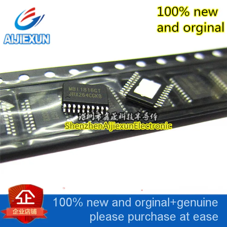 10pcs 100% new and orginal MBI1816GT TSSOP20 LED All-Ways-OnTM Constant-Current LED Driver MBI1816 IC large stock
10pcs 100% new and orginal MBI1816GT TSSOP20 LED All-Ways-OnTM Constant-Current LED Driver MBI1816 IC large stock