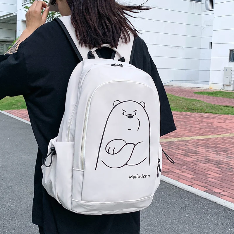 NEW Canvas School Bag Female Niche Design Sense Japanese College Student Backpack College Style Backpack Female
NEW Canvas School Bag Female Niche Design Sense Japanese College Student Backpack College Style Backpack Female