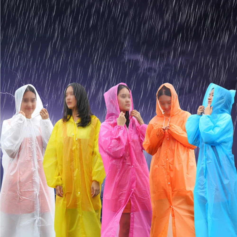 Fashion Women Man Raincoat Thickened Waterproof Rain Poncho Coat Adult Clear Transparent Camping Hoodie Rainwear Suit
Fashion Women Man Raincoat Thickened Waterproof Rain Poncho Coat Adult Clear Transparent Camping Hoodie Rainwear Suit