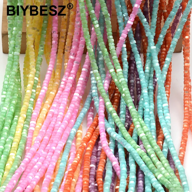 2x3.5mm Natural Shell Beads Multi Color Rondelle Bead Dyed Mother of Pearl Shell Loose Spacer Beads for Making Jewelry
2x3.5mm Natural Shell Beads Multi Color Rondelle Bead Dyed Mother of Pearl Shell Loose Spacer Beads for Making Jewelry