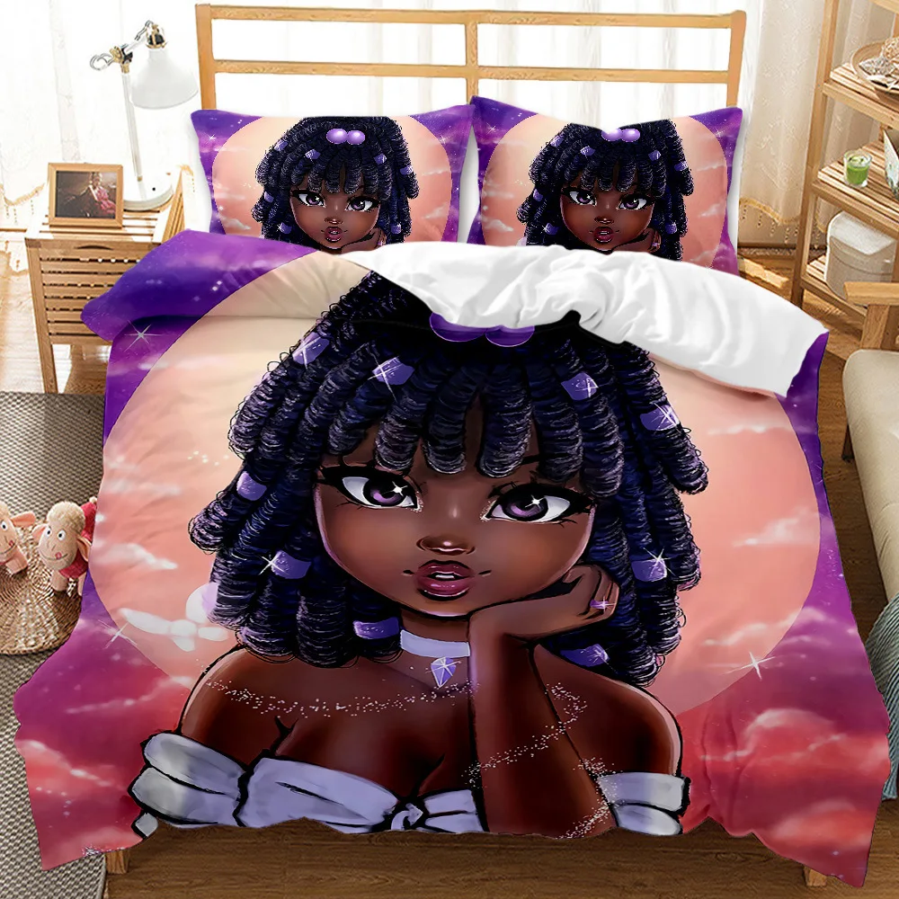 Africa Black Girl 3D Print Bedding Set Twin Full Queen King Size Duvet Cover Set Linen Home Textile Quilt
Africa Black Girl 3D Print Bedding Set Twin Full Queen King Size Duvet Cover Set Linen Home Textile Quilt