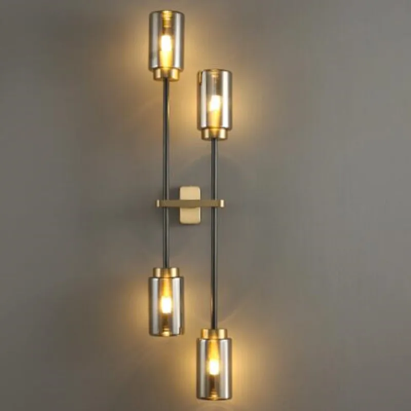 Postmodern minimalist all-copper wall light luxury room living room background wall lamp
Postmodern minimalist all-copper wall light luxury room living room background wall lamp