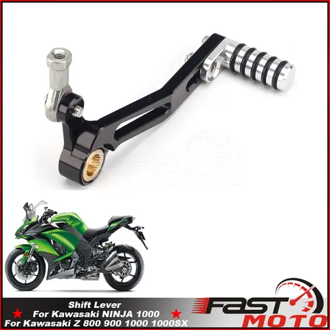 Accessories Left Side Shifter Lever Motorcycle Shift Gear Pedal Cafe Racer For Kawasaki Z 800 900 1000 1000SX NINJA 1000 2010-UP