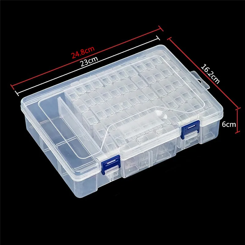 Diamond Painting Storage Box with 64 Grids Portable Bead Storage Container 5d Diamond Embroidery Jewelry Box Accessories Tools
Diamond Painting Storage Box with 64 Grids Portable Bead Storage Container 5d Diamond Embroidery Jewelry Box Accessories Tools