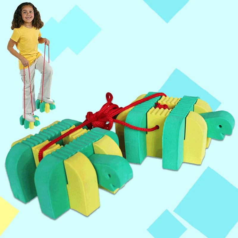 1 Pair Safety Eva Tortoise Kids Child Sensory Integration Balancing Training Early Balance Toy Sports Stilts
1 Pair Safety Eva Tortoise Kids Child Sensory Integration Balancing Training Early Balance Toy Sports Stilts