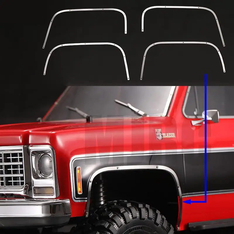For Trax Trx-4 Trx4 K5#82076-4 Trx4 Blazer Car Shell Metal Decorative Strip Wheel Eyebrow Trim Strip
For Trax Trx-4 Trx4 K5#82076-4 Trx4 Blazer Car Shell Metal Decorative Strip Wheel Eyebrow Trim Strip