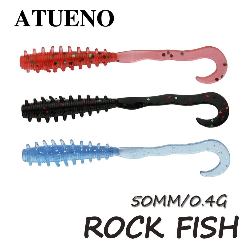 ATUENO 12pcs Soft Lure 50mm 0.4g Artificial Small Bait Worm Swimbait Wobbler Jigging Slow Shrimp Carp Bass Fishing Tackle
ATUENO 12pcs Soft Lure 50mm 0.4g Artificial Small Bait Worm Swimbait Wobbler Jigging Slow Shrimp Carp Bass Fishing Tackle