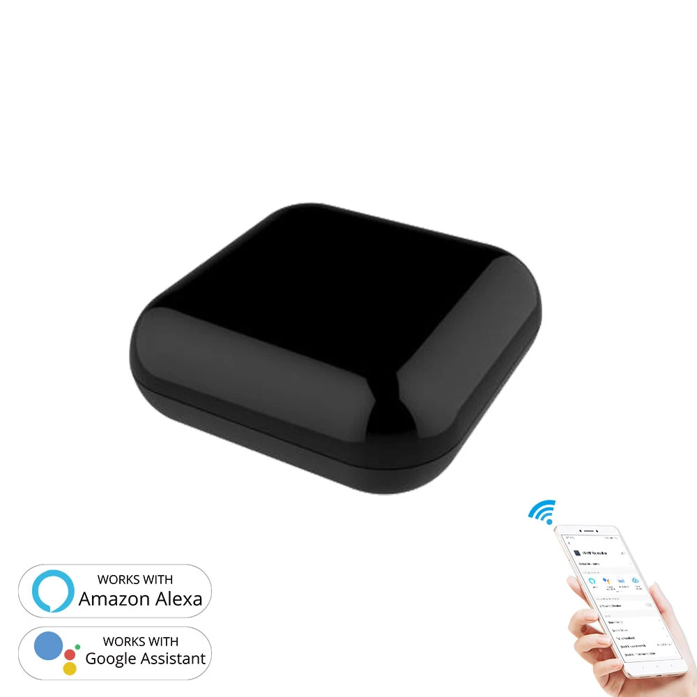 Zemismart Tuya WiFi RF+IR Universal Remote Controller Alexa Google Home Control Intelligent DIY Learning Function USB Charge
Zemismart Tuya WiFi RF+IR Universal Remote Controller Alexa Google Home Control Intelligent DIY Learning Function USB Charge