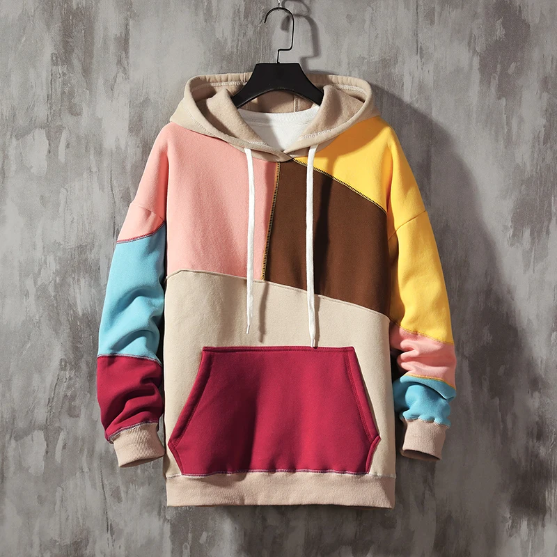Patchwork Style Autumn Spring 2020 Hoodie Sweatshirt Mens Hip Hop Punk Pullover Streetwear Casual Fashion Clothes
Patchwork Style Autumn Spring 2020 Hoodie Sweatshirt Mens Hip Hop Punk Pullover Streetwear Casual Fashion Clothes
