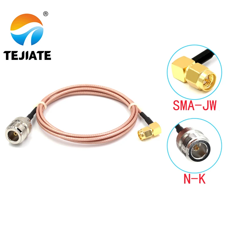 1PCS TEJIATE Adapter Cable BNC To SMA Type N-K Convert SMA-JW 8-90CM 1M 1.5M 2M Length Connector RG316 Wire
1PCS TEJIATE Adapter Cable BNC To SMA Type N-K Convert SMA-JW 8-90CM 1M 1.5M 2M Length Connector RG316 Wire