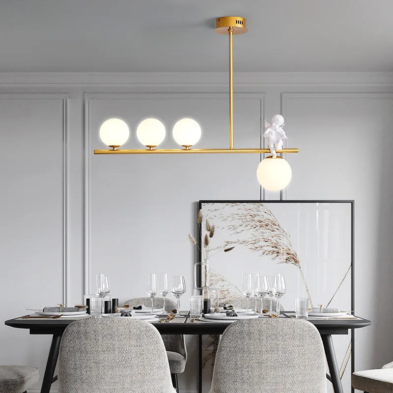 Creative Personality Angel Chandelier Crystal Gold Ball Chandelier For Home Bedroom Kitchen Modern Nordic Lighting
Creative Personality Angel Chandelier Crystal Gold Ball Chandelier For Home Bedroom Kitchen Modern Nordic Lighting
