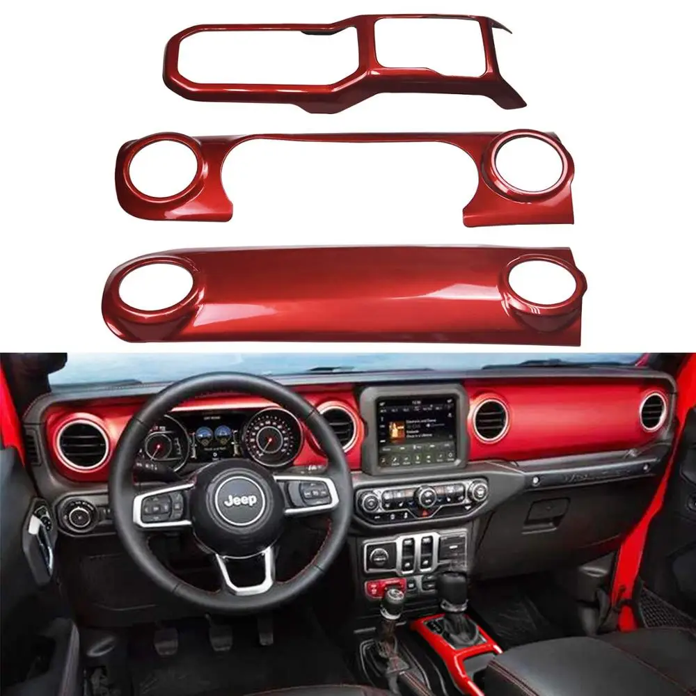 Bolaxin Chrome Red ABS Interior Trim Cover for 2018 Up Jeep Wrangler JL (Red/Orange/Blue/Orange red)
Bolaxin Chrome Red ABS Interior Trim Cover for 2018 Up Jeep Wrangler JL (Red/Orange/Blue/Orange red)