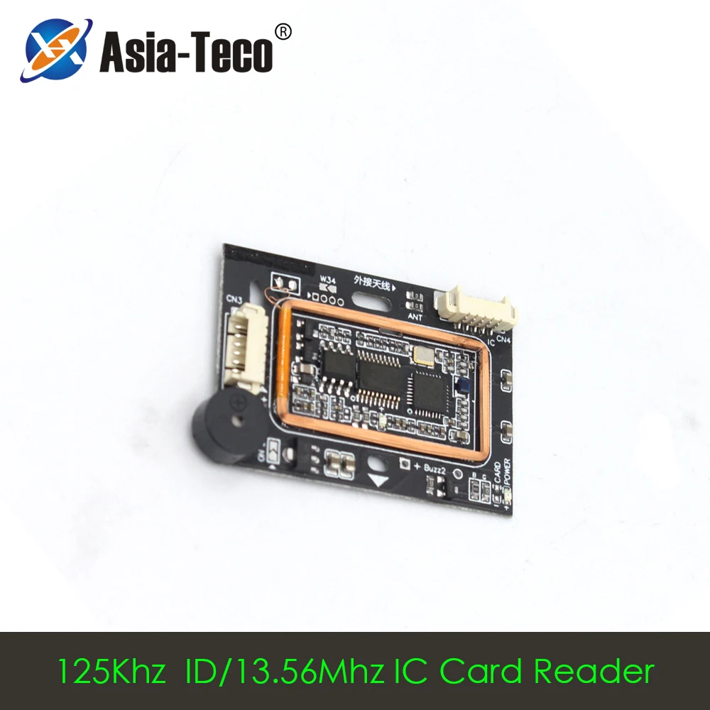 Dual-frequency Access Control RFID Card Reader Module Proximity 125Khz 13.56MHZ RFID Card Reader
Dual-frequency Access Control RFID Card Reader Module Proximity 125Khz 13.56MHZ RFID Card Reader