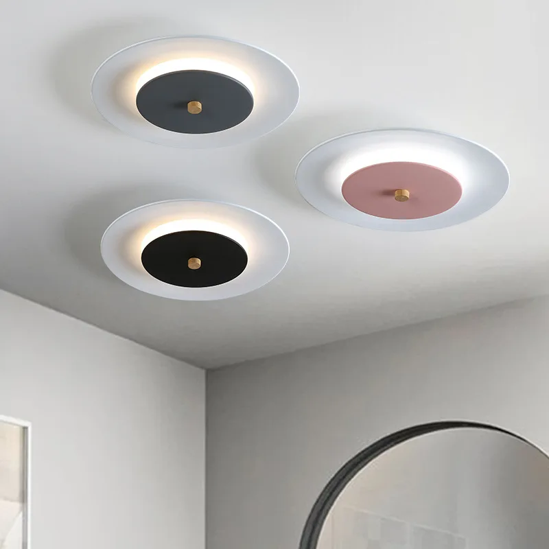 Bedroom ceiling lamp minimalist modern minimalist Nordic circular study small living room balcony warm romantic room lights
Bedroom ceiling lamp minimalist modern minimalist Nordic circular study small living room balcony warm romantic room lights