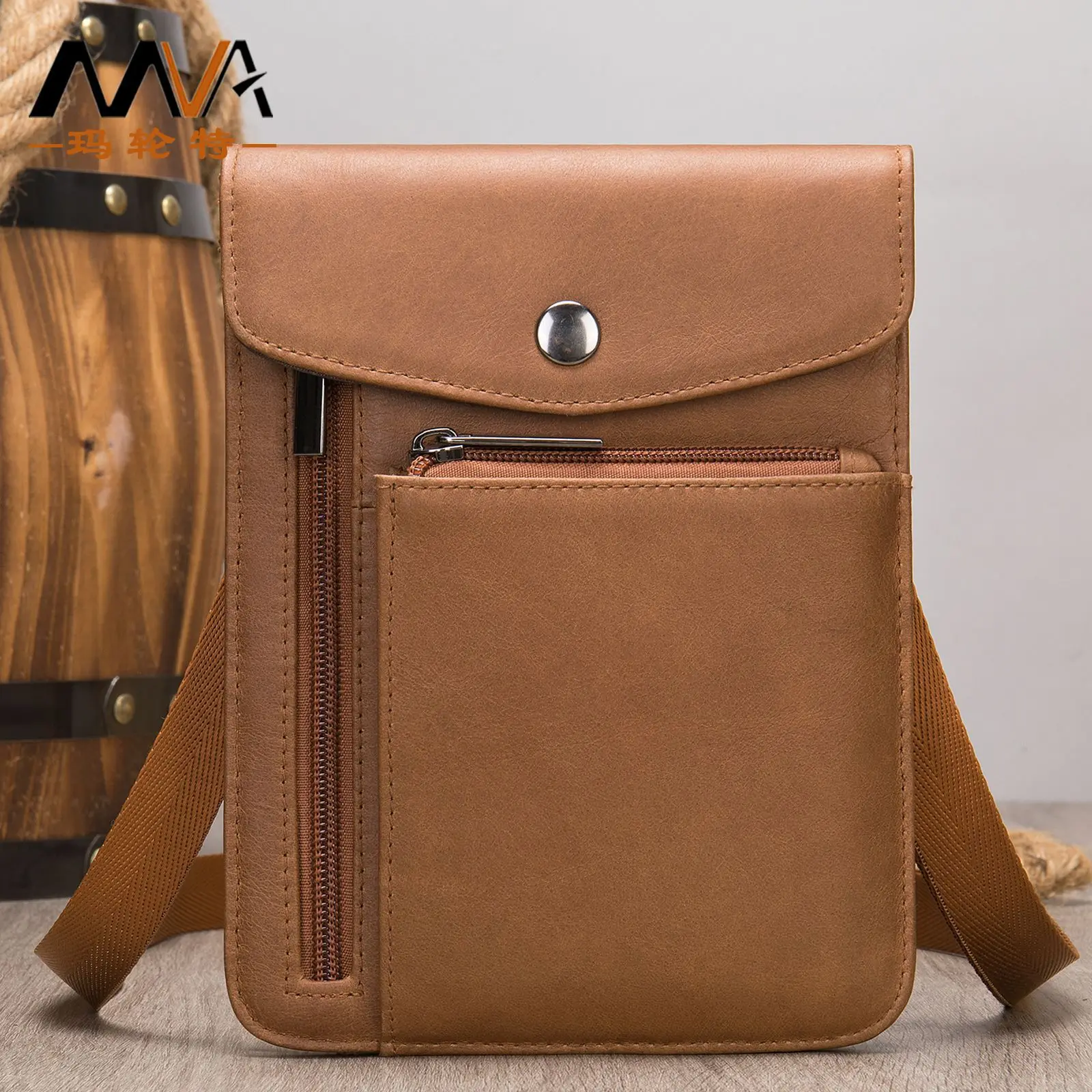 Autumn and Winter New Leather Men's Bag Vertical Stereotyped Envelope Phone Bag Single Shoulder Diagonal Small Waist Bag
Autumn and Winter New Leather Men's Bag Vertical Stereotyped Envelope Phone Bag Single Shoulder Diagonal Small Waist Bag