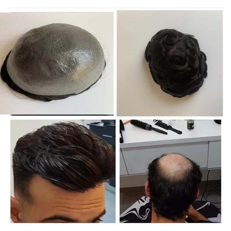 Replacement System Men Toupee French PU Remy Human Hair Natural Hairline Men Toupee 6" Human Hair Toupee for Men
Replacement System Men Toupee French PU Remy Human Hair Natural Hairline Men Toupee 6" Human Hair Toupee for Men