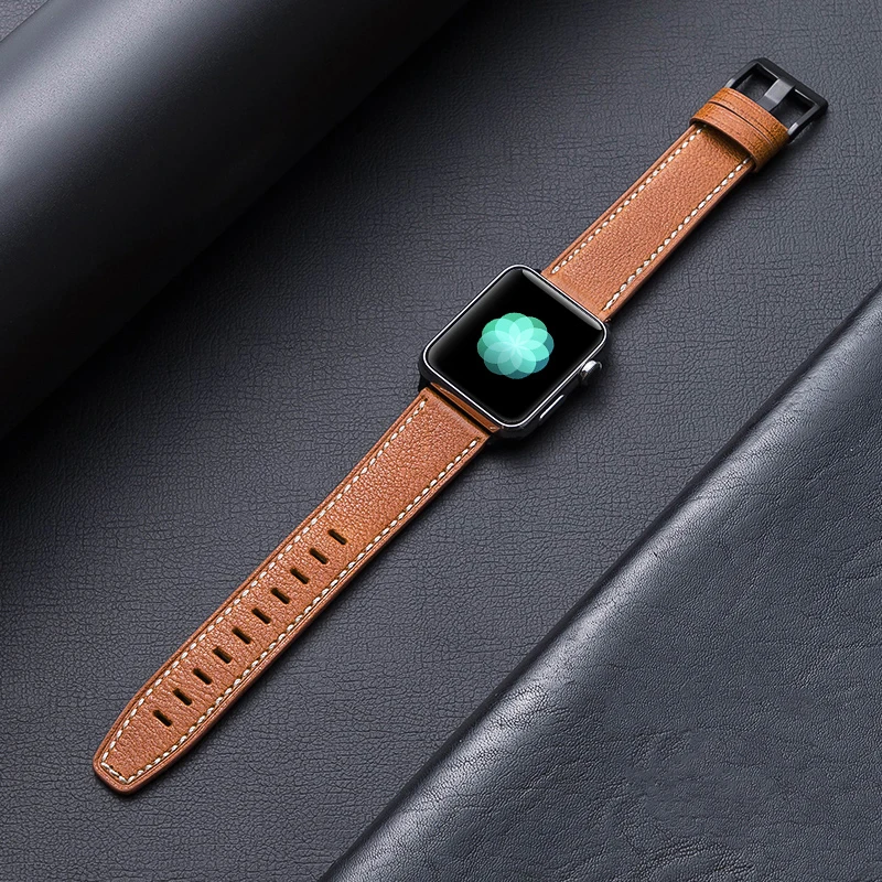 Leather Strap For Apple Watch Band 44mm 40mm 38mm 42mm 44 Mm Genuine Leather Watchband Bracelet iWatch Serie 6 5 4 3 Se Band
Leather Strap For Apple Watch Band 44mm 40mm 38mm 42mm 44 Mm Genuine Leather Watchband Bracelet iWatch Serie 6 5 4 3 Se Band