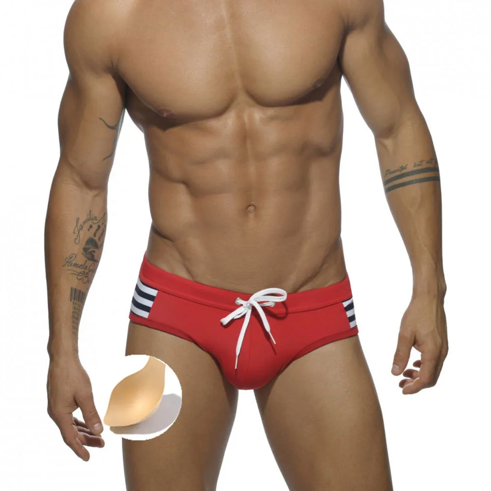 UXH Sexp Push Up Pad Men's Swimwear Bikini Mens Swimming Briefs Men Swimsuit Swim Trunks Beach Surfing Bathing Suit Wear Shorts
UXH Sexp Push Up Pad Men's Swimwear Bikini Mens Swimming Briefs Men Swimsuit Swim Trunks Beach Surfing Bathing Suit Wear Shorts