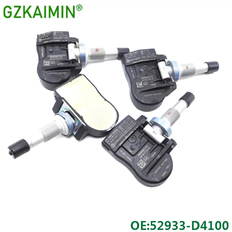 52933-D4100 Tire Pressure Sensor TPMS For Optima Sportage Sorento Genesis Ioniq Niro VELOSTER G90 52933D4100
52933-D4100 Tire Pressure Sensor TPMS For Optima Sportage Sorento Genesis Ioniq Niro VELOSTER G90 52933D4100