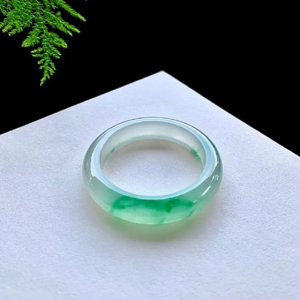 Natural A Cargo Ice Floating Green Flower Jade Bracelet Laukeng Myanmar Glass Royal Jade Bracelet Jewelry
Natural A Cargo Ice Floating Green Flower Jade Bracelet Laukeng Myanmar Glass Royal Jade Bracelet Jewelry