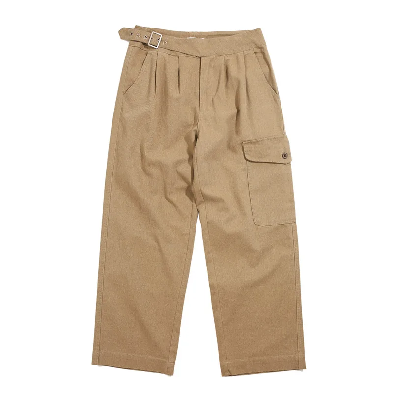 Gurkha Pants Mens Multi Pocket Cargo Pants Safari Style Casual Loose Solid Color Work Trousers Men
Gurkha Pants Mens Multi Pocket Cargo Pants Safari Style Casual Loose Solid Color Work Trousers Men