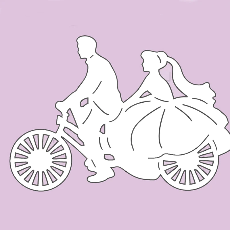 2019 Bike Honeymoon Trip Metal Cutting Dies Stencils For DIY Scrapbooking Wedding Decorative Embossing Craft Die Cuts Template
2019 Bike Honeymoon Trip Metal Cutting Dies Stencils For DIY Scrapbooking Wedding Decorative Embossing Craft Die Cuts Template