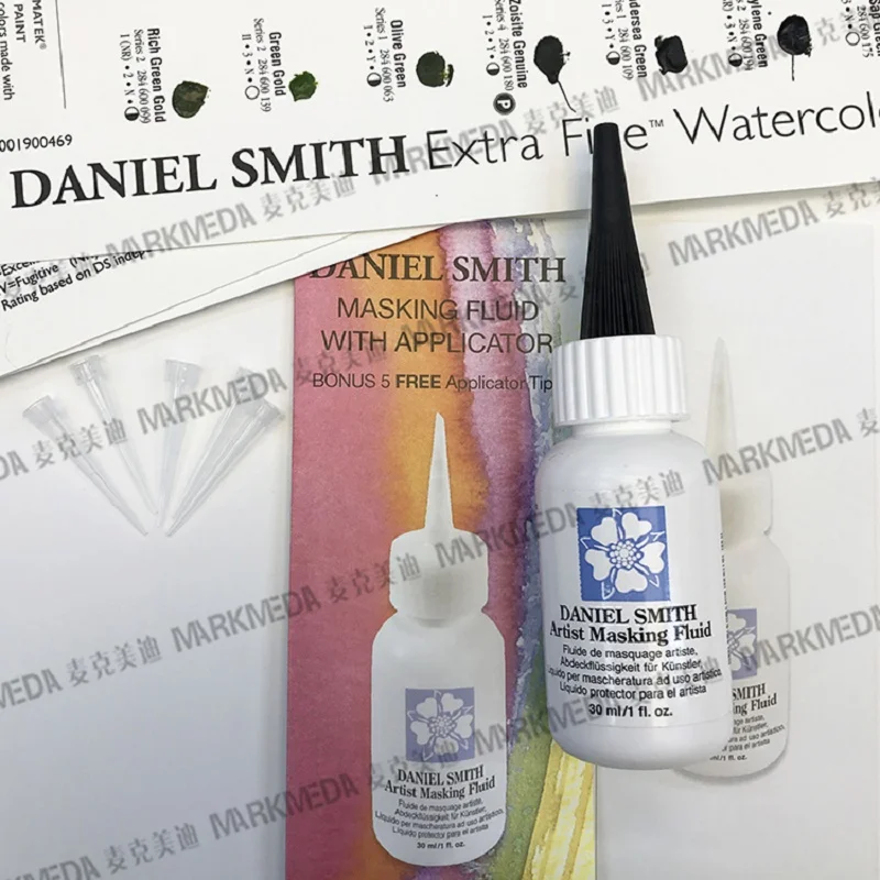 American original DANIEL SMITH watercolor artist Masking Fluid 30ml pen type Masking Fluid aquarelle
American original DANIEL SMITH watercolor artist Masking Fluid 30ml pen type Masking Fluid aquarelle