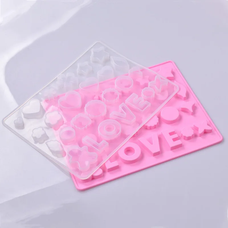 Transparent Letter LOVE Silicone Mold Cake Mold Baking Decoration English High Mirror Epoxy Resin Molds DIY Handmade Jewelry
Transparent Letter LOVE Silicone Mold Cake Mold Baking Decoration English High Mirror Epoxy Resin Molds DIY Handmade Jewelry