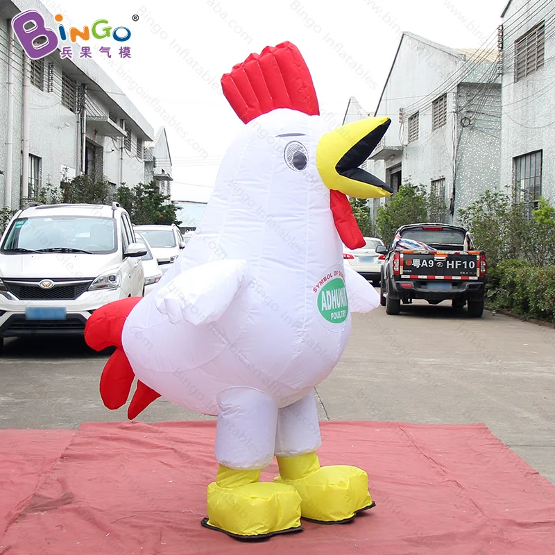 2.2 meters inflatable chicken costume for event / advertising cartoon chicken costume balloon toys
2.2 meters inflatable chicken costume for event / advertising cartoon chicken costume balloon toys
