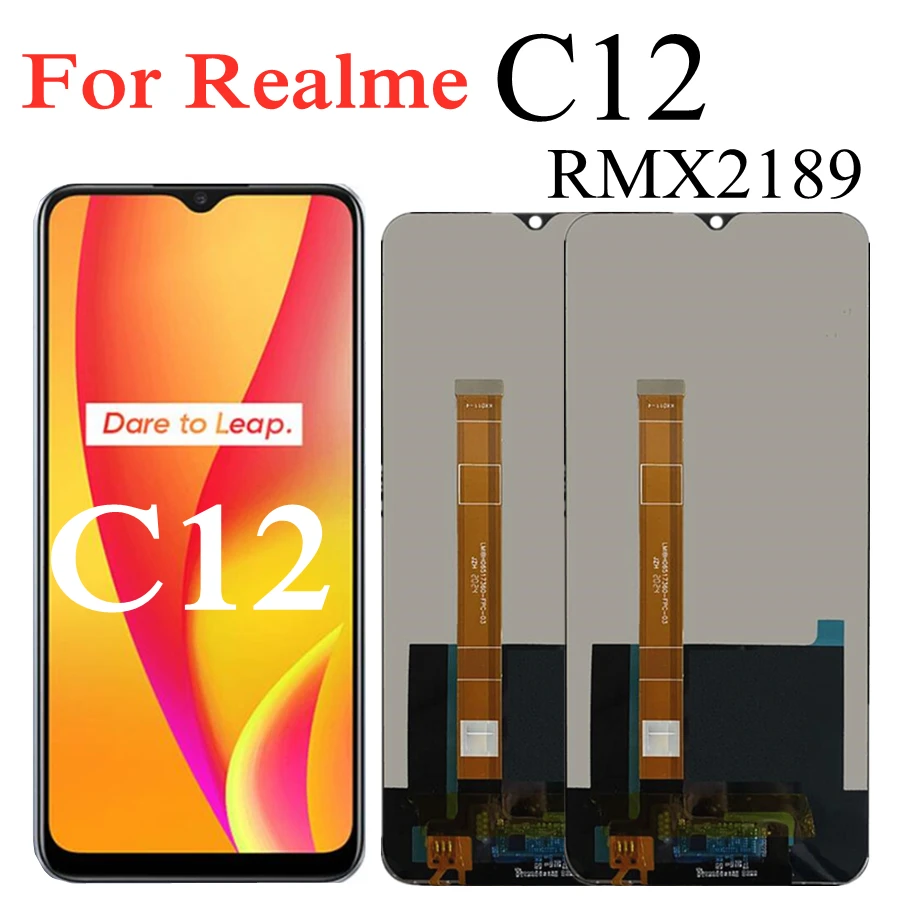 6,5-дюймовый черный для Oppo Realme C12 2020 RMX2189, ЖК-дисплей, преобразователь сенсорного экрана в сборе для Realme C12, lcd
6,5-дюймовый черный для Oppo Realme C12 2020 RMX2189, ЖК-дисплей, преобразователь сенсорного экрана в сборе для Realme C12, lcd