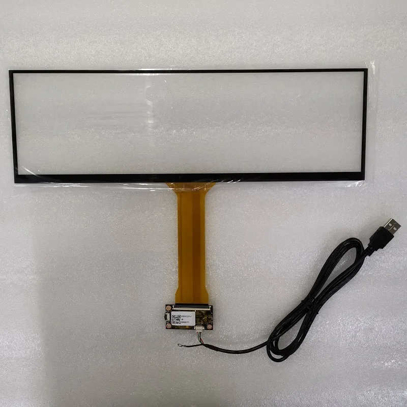 14-inch touch screen long strip capacitive type suitable for window linux and android system 10 point USB universal interface
14-inch touch screen long strip capacitive type suitable for window linux and android system 10 point USB universal interface