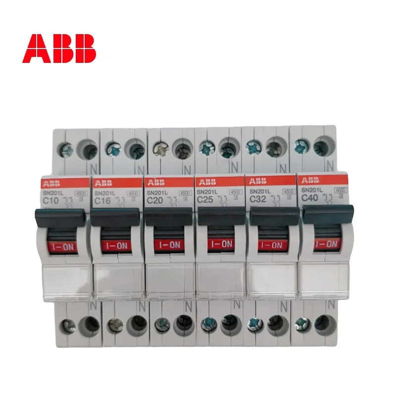 ABB миниатюрный автоматический выключатель SN201L 1P + N тип C 16A 20A 25A 32A 40A
ABB миниатюрный автоматический выключатель SN201L 1P + N тип C 16A 20A 25A 32A 40A