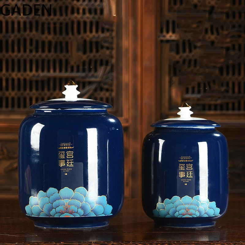 Ceramic Tea Cans Size Tin Thin Tin Cans Sealed Cans Household White Porcelain Tea Storage Cans Tea Cans Tea Box Decoration
Ceramic Tea Cans Size Tin Thin Tin Cans Sealed Cans Household White Porcelain Tea Storage Cans Tea Cans Tea Box Decoration